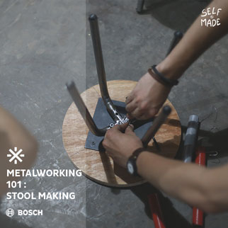 00 Thumb Metal Stool